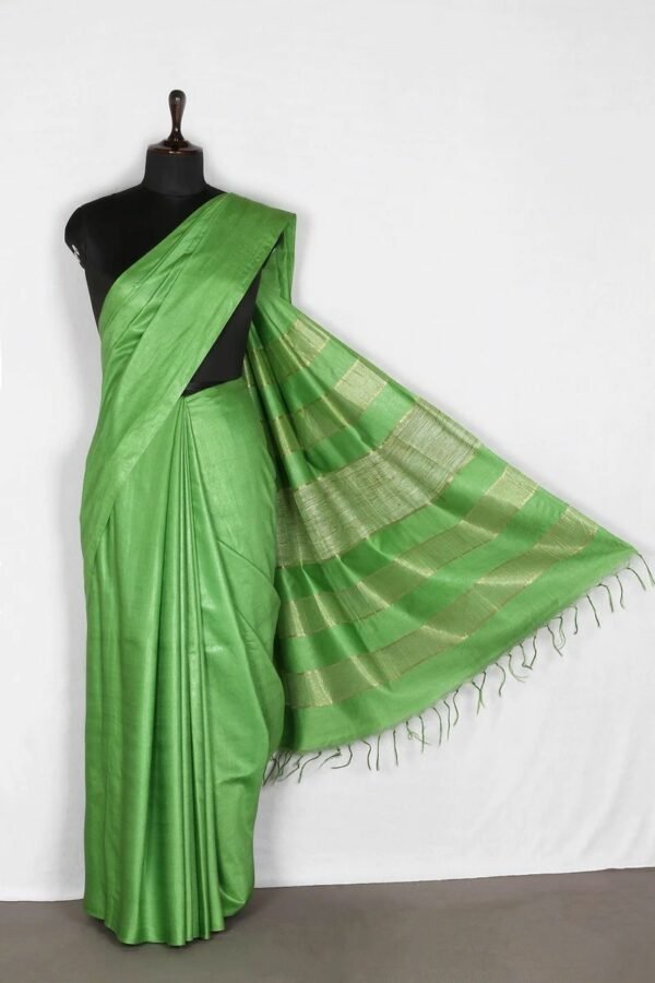 Green Color Kota Silk Saree